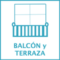 BALCÓN y TERRAZA