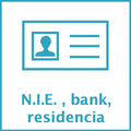 N.I.E., bank, residencia