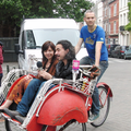 Singin'in the bike. Interactive sound project