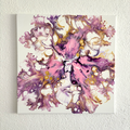 Wild Rose Iris, 50cm x 50cm