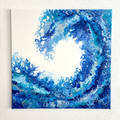 The Wave, 80cm x 80cm