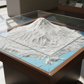 立体モデル（富士山）
