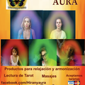 Productos para relajación y armonización.  Fotografía del aura