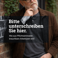 Bitte hier unterschreiben