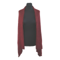 Alpaka-Pashmina weinrot