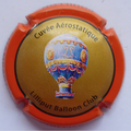 Marque : CUILLER P & F N° Lambert : 28e Couleur : Fond or, contour orange Description : Montgolfière - nom de la marque  Emplacement : 