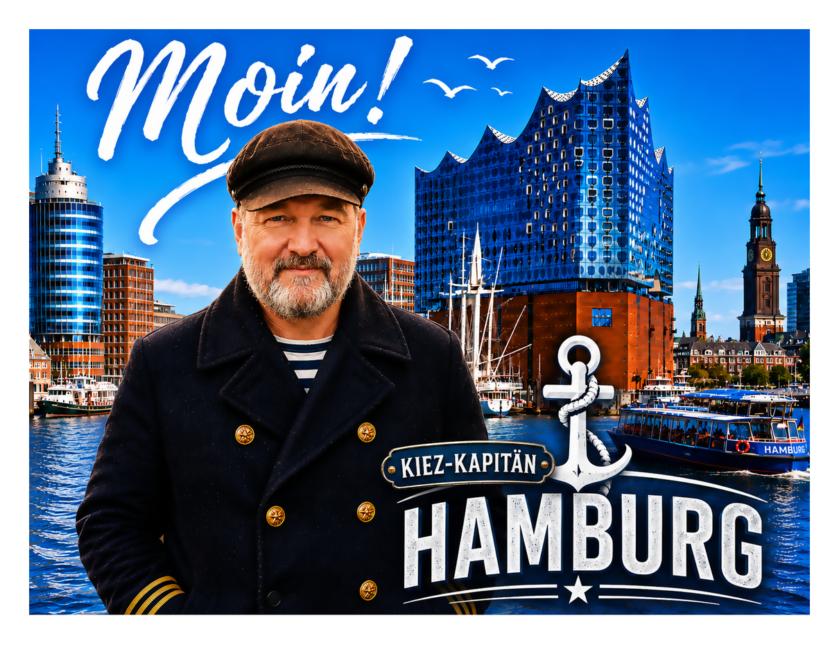 Die Kiez-Kapitän Hamburg Touren mit besten Bewertungen für die Reeperbahn und Beatles Kieztour und die Stadtführung Hamburg.