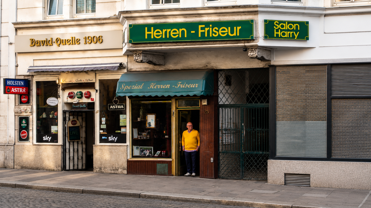 salon harry, st. pauli, frisörsalon