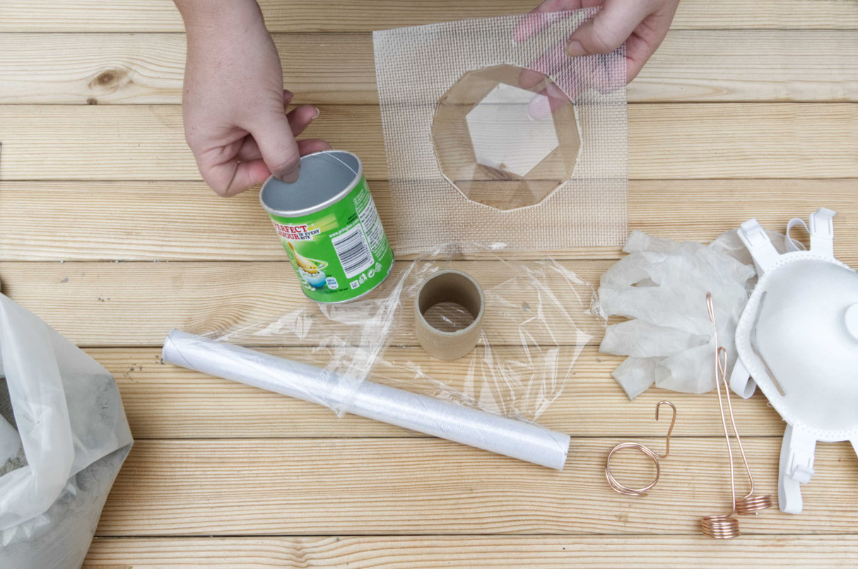 Concrete Copper Air Plant Holder Diy PASiNGA concrete decor