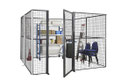 ALPRAM SOLUTIONS - Cloison industrielle grillagée