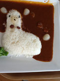 ちょっと辛口?アルパカレー