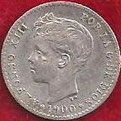 MONEDA ESPAÑA - KM 705 - 50 CÉNTIMOS - REY ALFONSO XIII - 1.900 (0 - 0) MADRID - SM V - PLATA (MBC/VF) 18€.