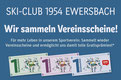 Ski-Club 1954 Ewersbach e.V. Logo