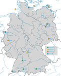 Nachweise des Drosseluferläufer (Actitis macularius) in Deutschland seit 1900  