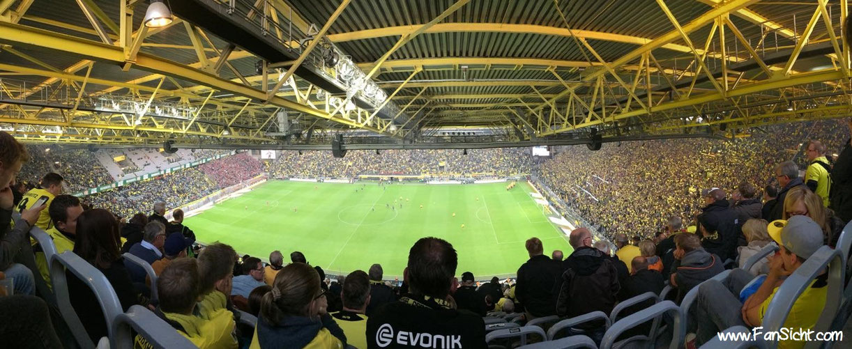 Westfalenstadion FanSicht Dein Blick aufs Spielfeld!