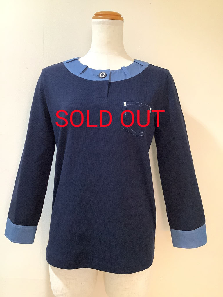 ピッコーネ（picone）4−MA7  プルオーバー38  ¥42,900（税込）SOLD OUT  （再注文受付可）
