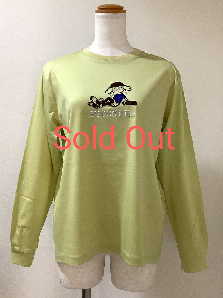 ピッコーネ（Picone) 4−MA14ドットロゴ プルオーバー38  ¥36,300（税込）Sold Out