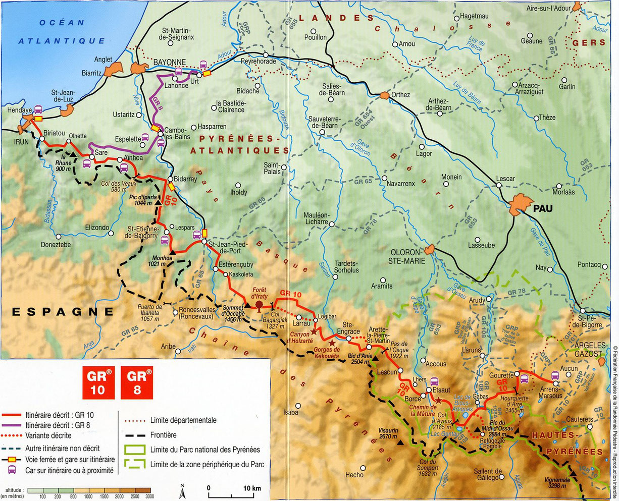 Le GR® 10 : la traversée des Pyrénées - CDRP64 - Comité départemental ...