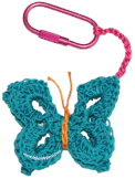 Mariposas tejidas a crochet