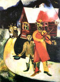 Chagall, Il violinista, 1911