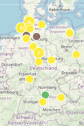 Beobachtungen des Tundra-Goldregenpfeifers in Deutschland von 1850 bis heute, nach Jahreszeiten.
