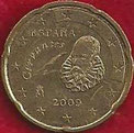 MONEDA ESPAÑA - KM 1071 - 20 CÉNTIMOS DE EURO - 2.009 - ORO NÓRDICO (SC/UNC) 0,80€.