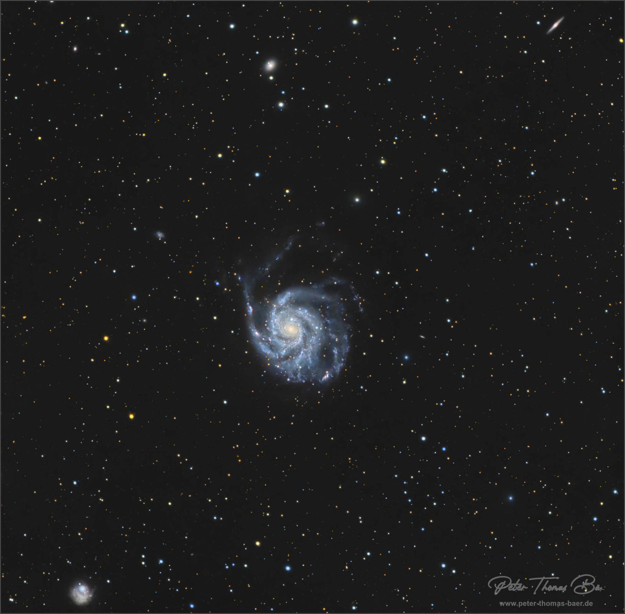 Messier 101 Feuerradgalaxie