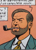 Blake et mortimer fume la pipe mais pas une Louis Vuitton