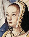 Anne de Bretagne (par Jean Bourdichon-finXVème-début XVIème siècle)