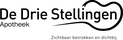 logo apotheek de drie stellingen met verwijzing naar website