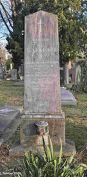 Grab der Fam. Theodor Calfatis am Wiener Zentralfriedhof
