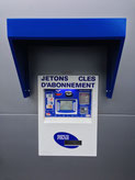 Distributeur de jetons pour station de lavage auto