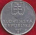 MONEDA ESLOVAQUIA - KM - 17 - 10 HALIEROV - 1.998 - ALUMINIO (MBC/VF) 0,75€.