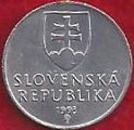 MONEDA ESLOVAQUIA - KM - 17 - 10 HALIEROV - 1.993 - ALUMINIO (EBC/XF) 0,75€.