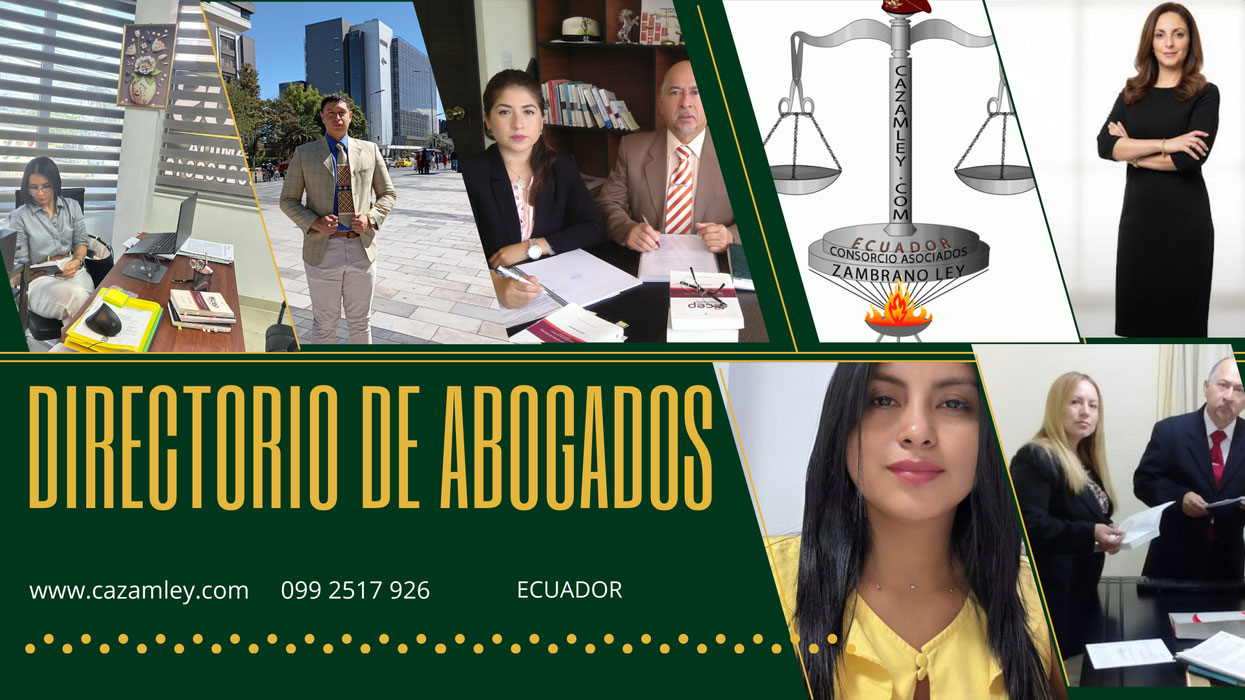 DIRECTORIO DE ABOGADOS EN QUITO 