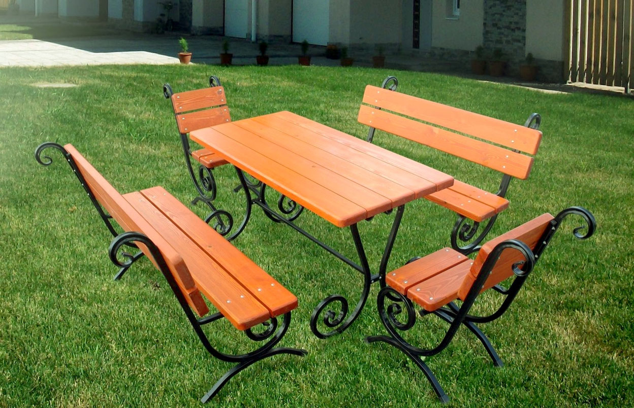 уличная мебель для дачи стол