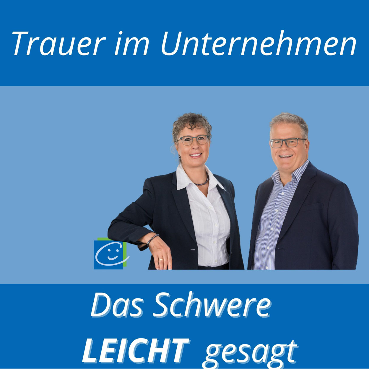 Dipl.-Ing. Heinke Wedler und Stefan Hund, das Kernteam von Trauer-Manager. Foto: Marc Fippel / Trauer Manager