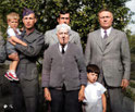 L to R Back Mike, Ted, Pat, Bert Front Albert Brewser, Phil.