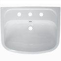 Brio Semi Recessed Counter Top Basin