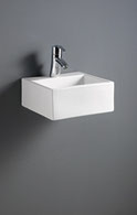 Mini Nova Wall Hung / Counter Basin 325x325mm