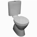 Select Deluxe Plastic Link Toilet Suite, WELS 4 star rating, 4.5/3L