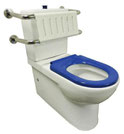 Disabled / Assisted Living Back to Wall Toilet Suite P/S Trap 90-280mm (Note: back rest is sold as a separate item), WELS 4 star rating, 4.5/3L