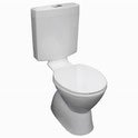 Que Deluxe Plastic Link Toilet Suite, WELS 4 star rating, 4.5/3L