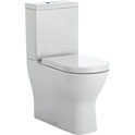 DELTA Rimless Ambulant Back-to-Wall Toilet Suite, white, WELS 4 star rating, 4.5/3L