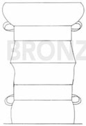 Fig. 8. Kradenanrejo double drum schema (H90 cm)