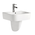 G-503 Wall Hung Basin with Shroud 550x420x450mm