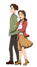 Dallyさんとカップルイラスト