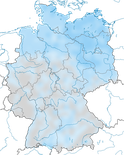 Karte zur Verbreitung des Singschwan (Cygnus cygnus) in Deutschland in den Wintermonaten