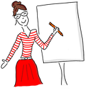 Visualisieren an der Flipchart, Claudia Karrasch