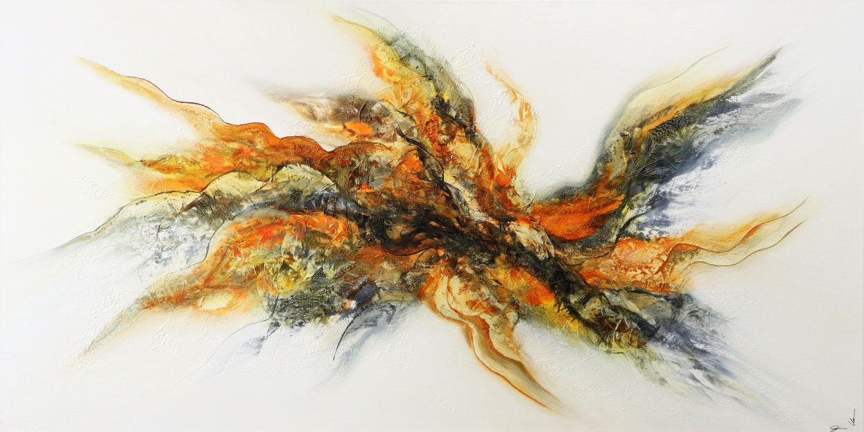 Abstrakt 120 x 60 cm